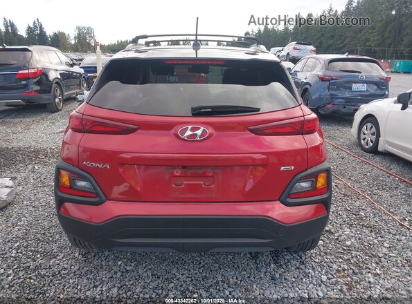 KM8K2CAA7KU336845 2019 HYUNDAI KONA Red 
