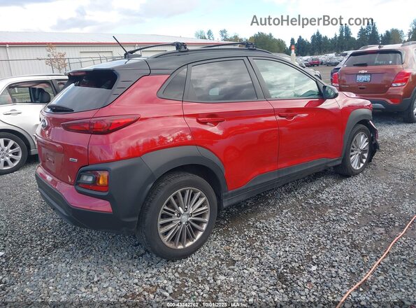 KM8K2CAA7KU336845 2019 HYUNDAI KONA Red Trasero derecho