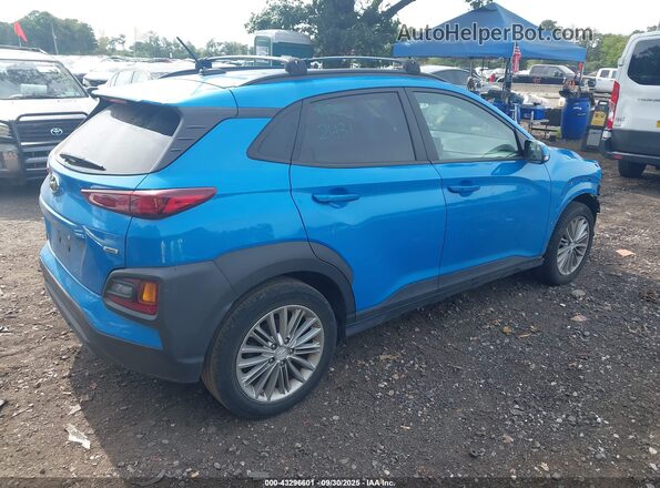 KM8K2CAA8LU483614 2020 HYUNDAI KONA Blue უკანა მარჯვენა