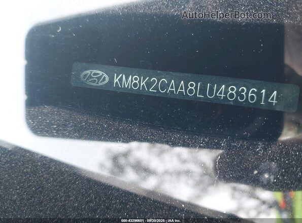 KM8K2CAA8LU483614 2020 HYUNDAI KONA Blue 