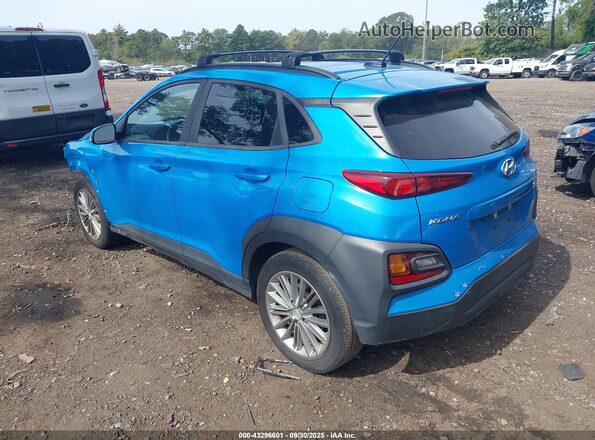 KM8K2CAA8LU483614 2020 HYUNDAI KONA Blue უკანა მარცხენა