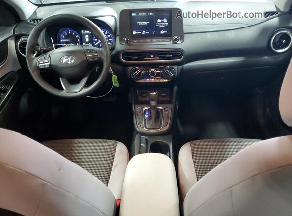 KM8K2CAB3NU760200 2022 HYUNDAI KONA Серый Вид панели приборов