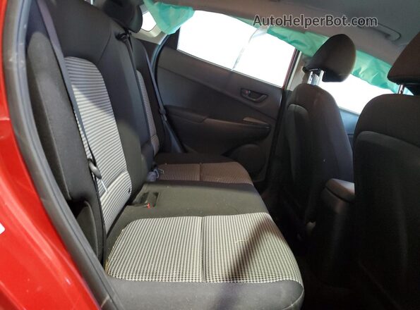 KM8K2CAB6NU768680 2022 HYUNDAI KONA Красный Вид задних сидений