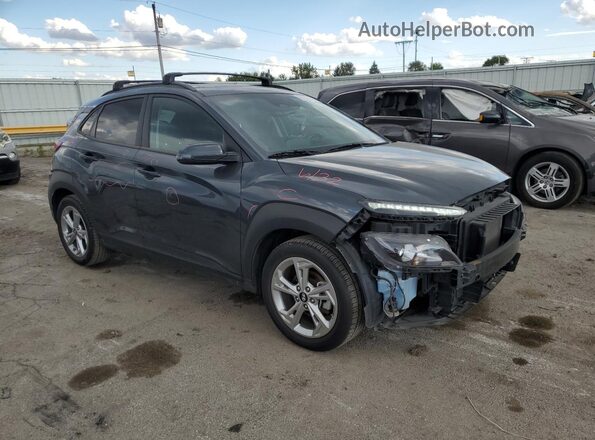 KM8K32AB0NU795137 2022 HYUNDAI KONA Gray Front right