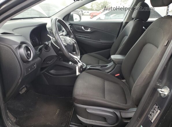 KM8K32AB0NU795137 2022 HYUNDAI KONA Gray Front interior view