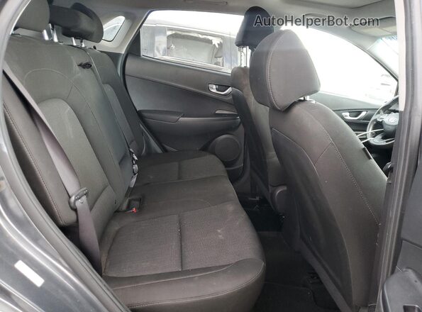 KM8K32AB0NU795137 2022 HYUNDAI KONA Gray Rear interior view