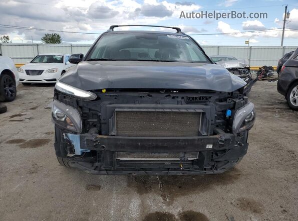 KM8K32AB0NU795137 2022 HYUNDAI KONA Gray Front view