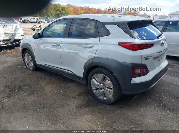 KM8K33AG0MU110960 2021 HYUNDAI KONA ELECTRIC Белый Задняя левая четверть