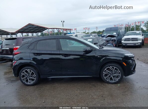 KM8K3CA37NU831081 2022 HYUNDAI KONA Черный Панорамный вид салона 360°