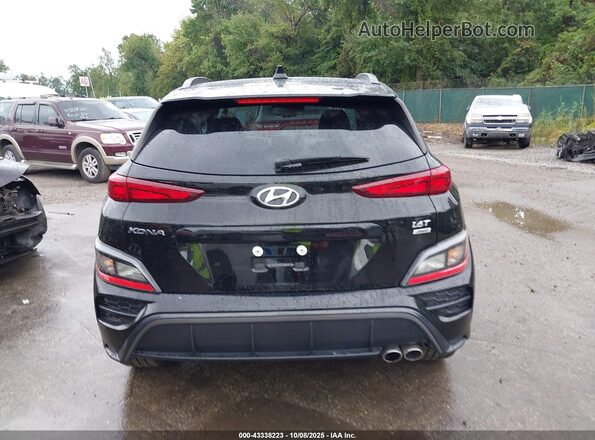 KM8K3CA37NU831081 2022 HYUNDAI KONA Черный 