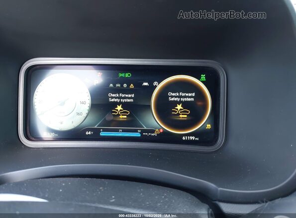 KM8K3CA37NU831081 2022 HYUNDAI KONA Черный Вид задних сидений