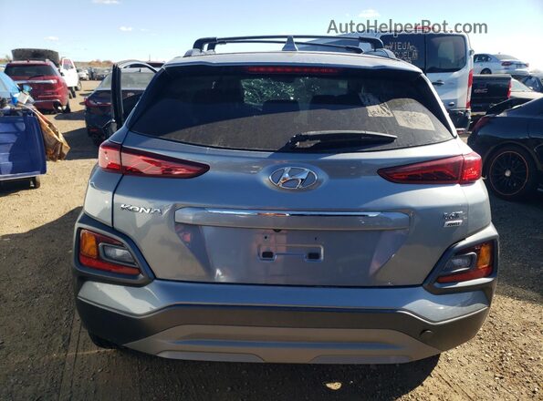 KM8K3CA54LU541671 2020 HYUNDAI KONA Silver Widok z tyłu
