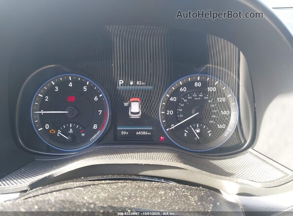 KM8K3CA58LU524856 2020 HYUNDAI KONA Silver Widok tylnych siedzeń