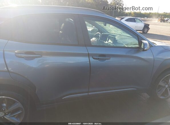 KM8K3CA58LU524856 2020 HYUNDAI KONA Silver Widok wnętrza z tyłu