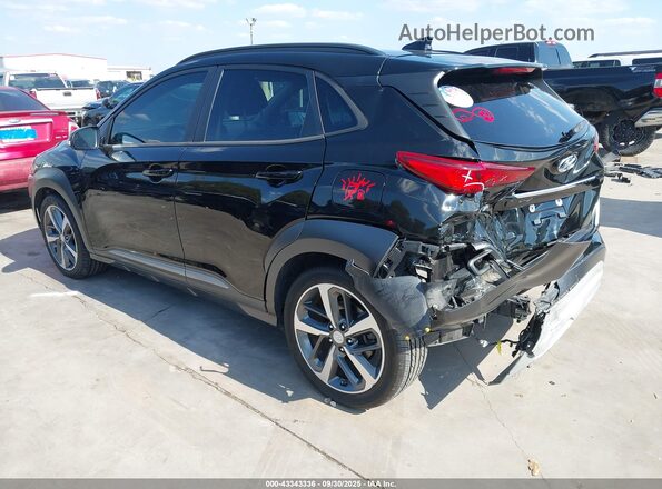 KM8K53A57LU426766 2020 HYUNDAI KONA Black Հետևի ձախ