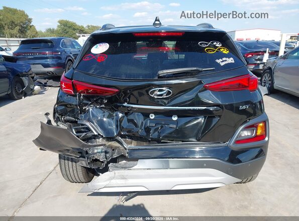 KM8K53A57LU426766 2020 HYUNDAI KONA Black Դիմացի տեսք