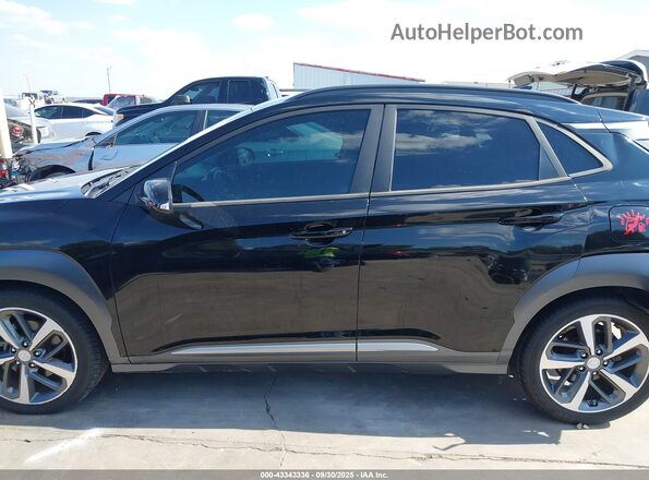 KM8K53A57LU426766 2020 HYUNDAI KONA Black Սալոնի 360 աստիճան տեսք