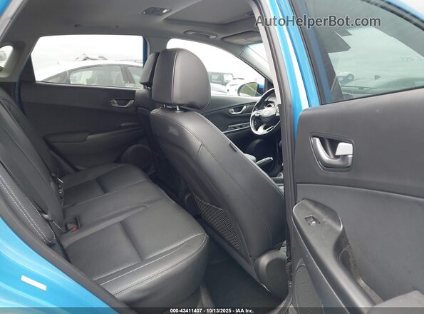 KM8K53A59LU532572 2020 HYUNDAI KONA Light Blue Vista de la etiqueta del VIN