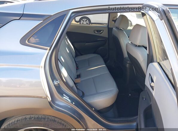 KM8K53A5XMU663155 2021 HYUNDAI KONA Silver Вид наклейки з VIN-кодом