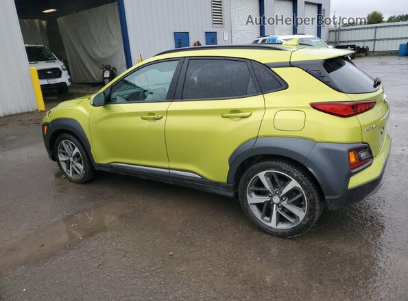 KM8K5CA50LU530080 2020 HYUNDAI KONA Green Հետևի ձախ