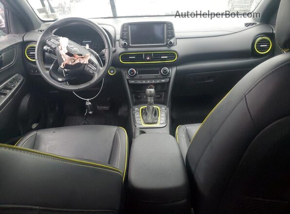 KM8K5CA57KU262501 2019 HYUNDAI KONA Charcoal 