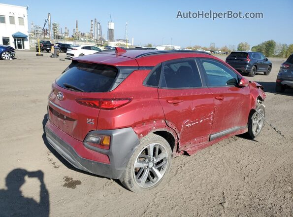 KM8K5CA58LU430499 2020 HYUNDAI KONA Red უკანა მარჯვენა