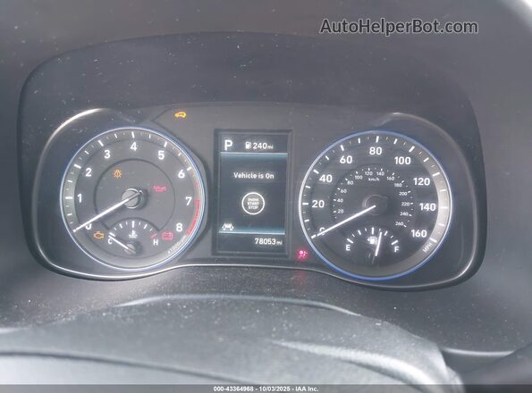 KM8K62AA0MU699036 2021 HYUNDAI KONA Black უკანა სავარძლების ხედი