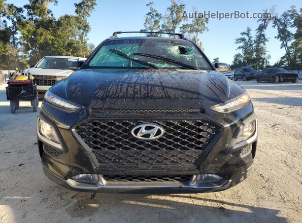 KM8K62AA2LU541036 2020 HYUNDAI KONA Black Դիմացի տեսք