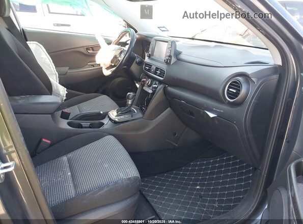 KM8K62AA3LU585417 2020 HYUNDAI KONA Gray Vista interior delantera