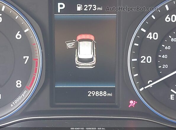 KM8K62AA7LU450683 2020 HYUNDAI KONA Серый 