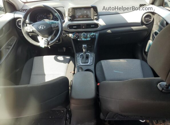 KM8K62AA7LU453115 2020 HYUNDAI KONA Белый Вид панели приборов