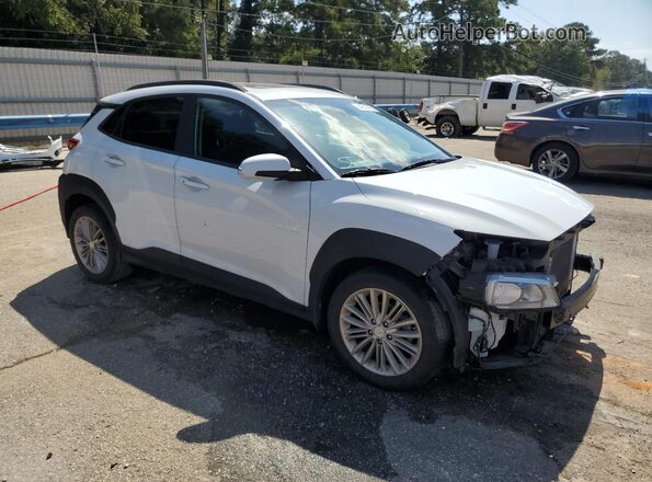 KM8K62AA7LU453115 2020 HYUNDAI KONA Белый Передняя правая четверть