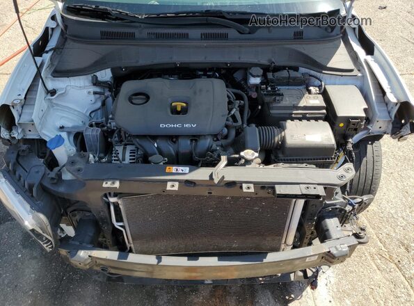 KM8K62AA7LU453115 2020 HYUNDAI KONA Белый Вид подкапотного пространства