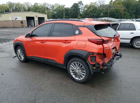 KM8K6CAA7LU526201 2020 HYUNDAI KONA Оранжевый Задняя левая четверть
