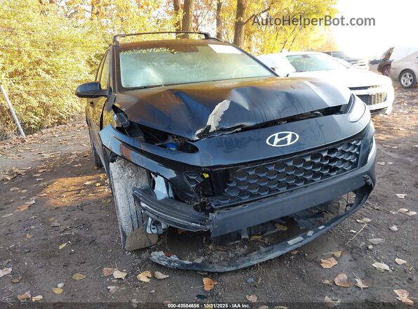 KM8K6CAB2NU856310 2022 HYUNDAI KONA Черный Вид спереди
