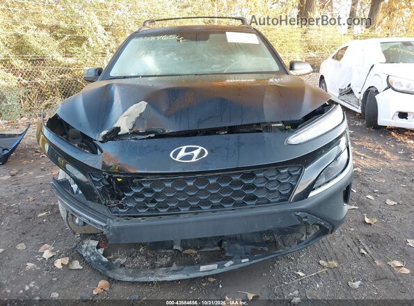 KM8K6CAB2NU856310 2022 HYUNDAI KONA Черный Вид задней части салона