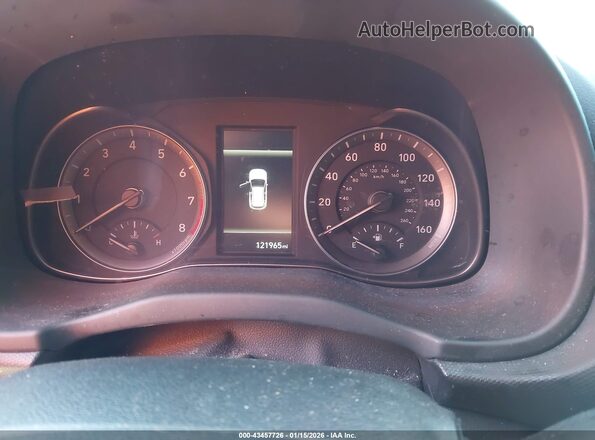 KM8K6CAB4NU832557 2022 HYUNDAI KONA Белый Вид задних сидений