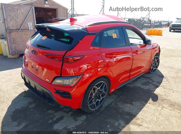 KM8KH3AC1PU007629 2023 HYUNDAI KONA N Red Հետևի աջ