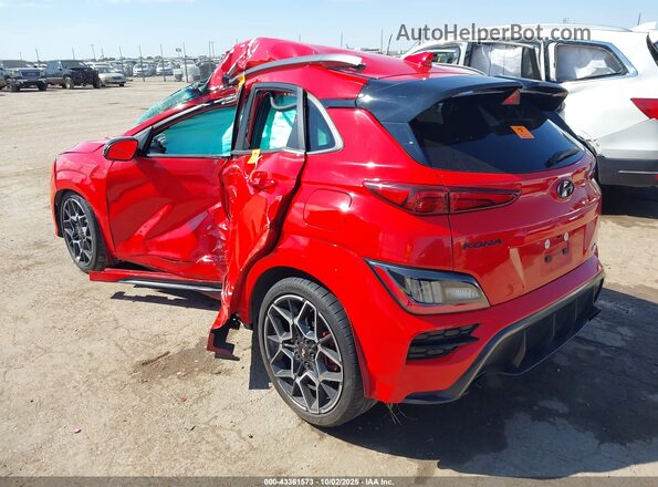 KM8KH3AC1PU007629 2023 HYUNDAI KONA N Red Հետևի ձախ