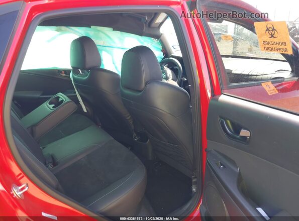 KM8KH3AC1PU007629 2023 HYUNDAI KONA N Red VIN կոդի պիտակի տեսք