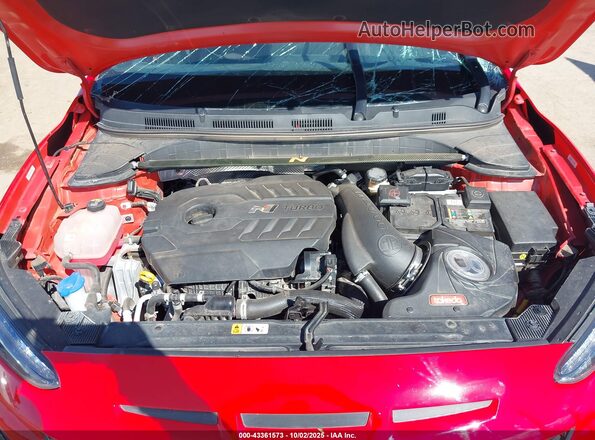KM8KH3AC1PU007629 2023 HYUNDAI KONA N Red Հետևի տեսք