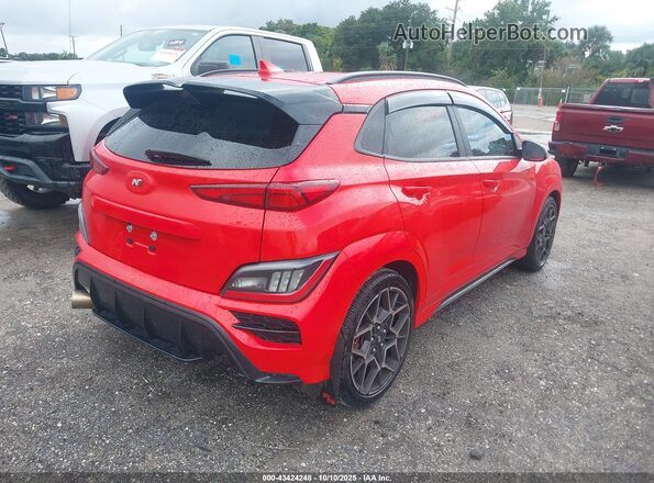 KM8KH3AC2PU008143 2023 HYUNDAI KONA N Red Tył prawy