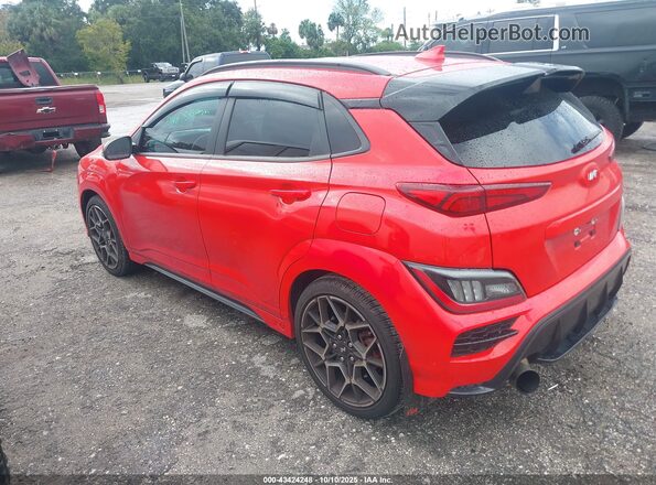 KM8KH3AC2PU008143 2023 HYUNDAI KONA N Red Tył lewy