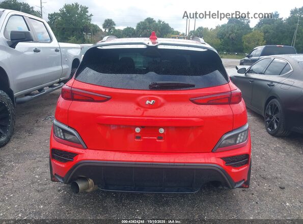 KM8KH3AC2PU008143 2023 HYUNDAI KONA N Red 