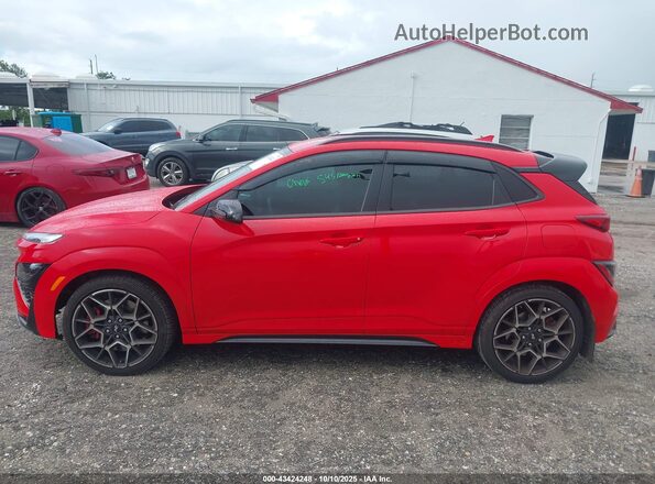 KM8KH3AC2PU008143 2023 HYUNDAI KONA N Red 
