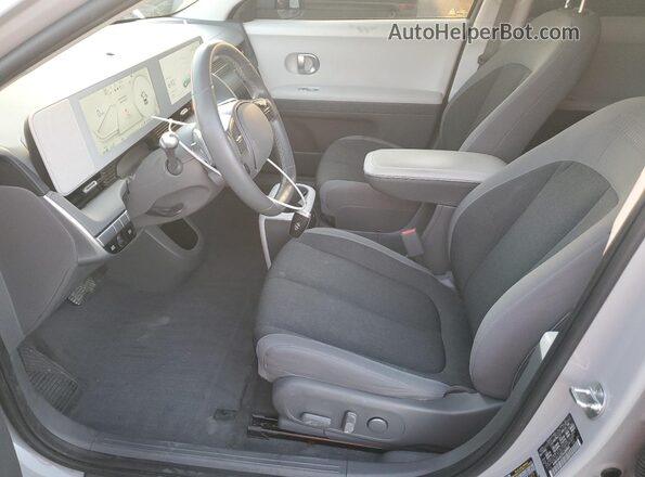 KM8KM4AE2NU099558 2022 HYUNDAI IONIQ Gray წინა სალონის ხედი