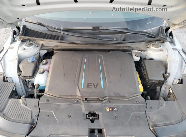 KM8KM4AE2NU099558 2022 HYUNDAI IONIQ Gray ძრავის განყოფილების ხედი
