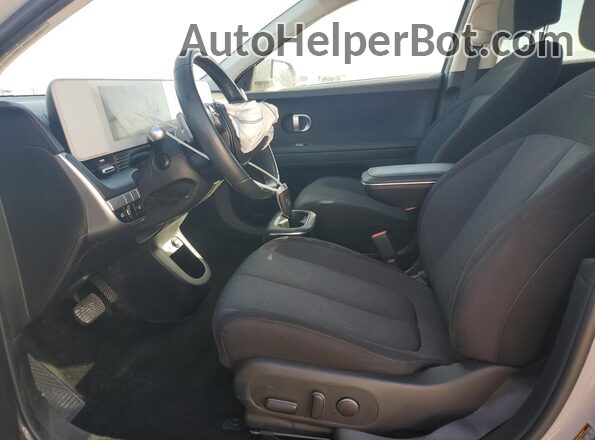 KM8KMDAF0NU105642 2022 HYUNDAI IONIQ Gray Front interior view