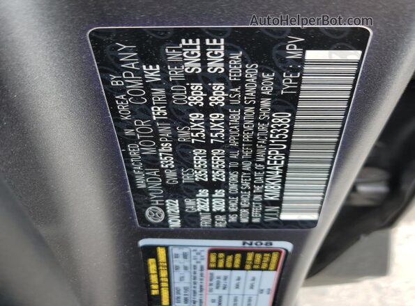 KM8KN4AE6PU153380 2023 HYUNDAI IONIQ Gray 