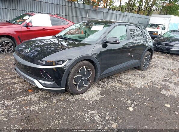 KM8KNDAF3PU139641 2023 HYUNDAI IONIQ 5 Black Передня ліва чверть